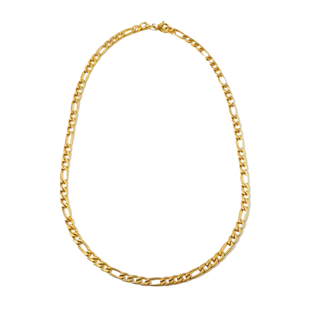 Figaro Chain 18k gold plated